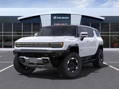 Interstellar White 2025 GMC HUMMER EV SUV 2X