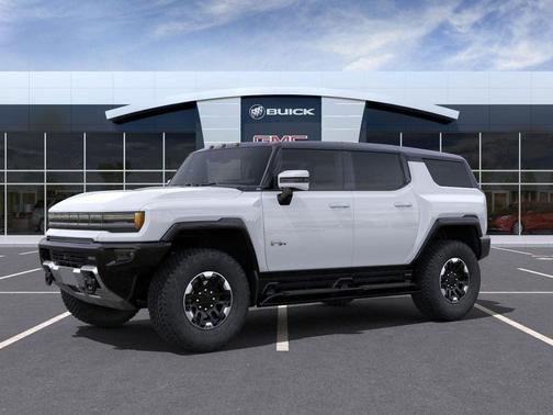 Interstellar White 2025 GMC HUMMER EV SUV 2X