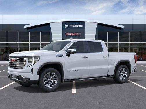 Glacier White Tricoat 2026 GMC Sierra 1500 Denali