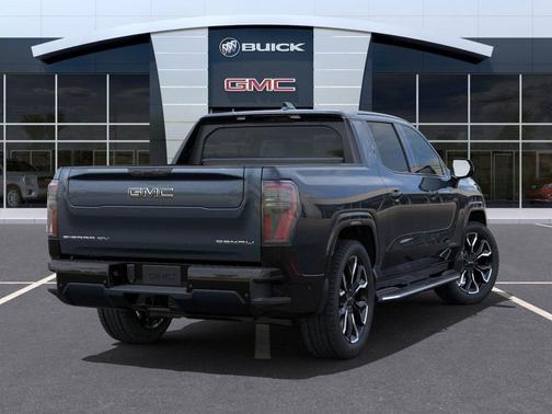 Deep Ocean Metallic 2025 GMC Sierra EV Extended Range Denali
