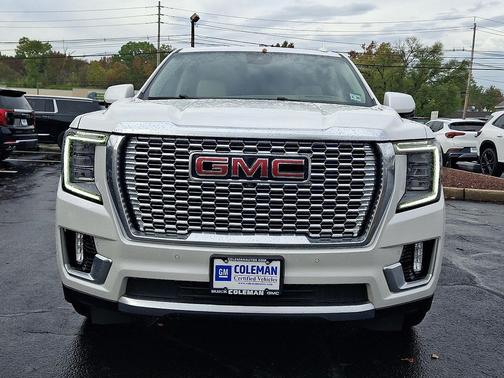 White Frost Tricoat 2024 GMC Yukon XL Denali