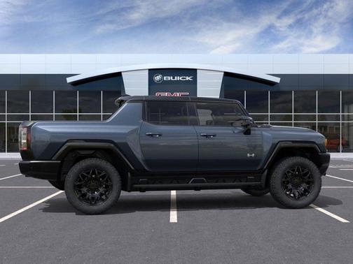 Graphite Blue Metallic 2025 GMC HUMMER EV Pickup 2X
