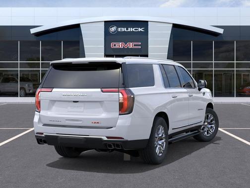 Glacier White Tricoat 2026 GMC Yukon XL Denali