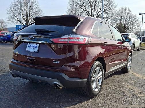 Burgundy Velvet Metallic Tinted Clearcoat 2020 Ford Edge SEL