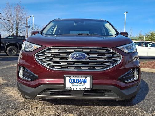 Burgundy Velvet Metallic Tinted Clearcoat 2020 Ford Edge SEL