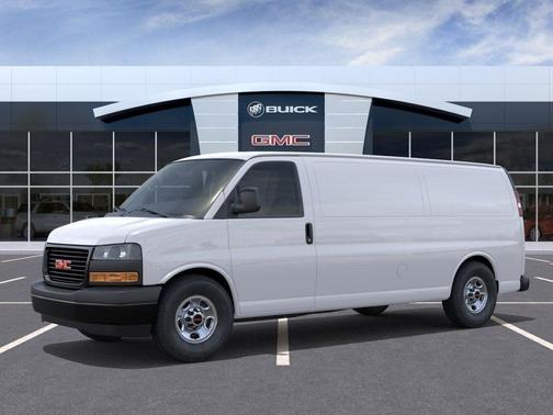 Summit White 2026 GMC Savana 2500 Work Van