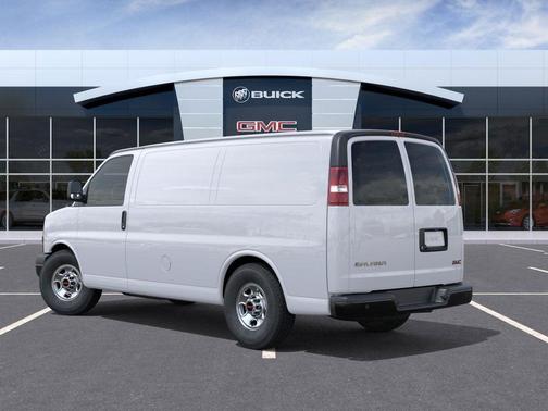 Summit White 2026 GMC Savana 2500 Work Van