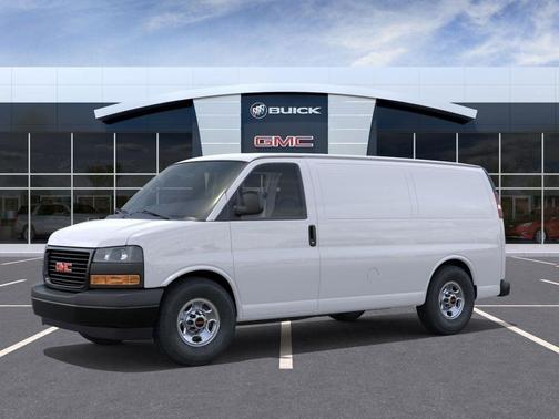 Summit White 2026 GMC Savana 2500 Work Van