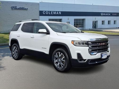 Summit White 2023 GMC Acadia FWD SLT