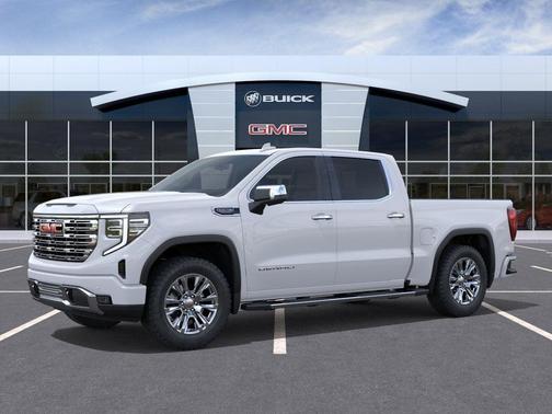 Glacier White Tricoat 2026 GMC Sierra 1500 Denali