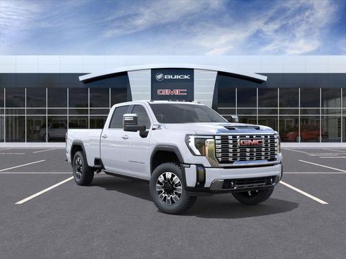 Glacier White Tricoat 2026 GMC Sierra 3500 Denali