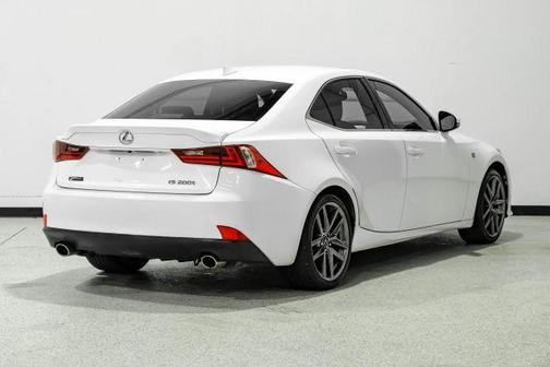 White 2016 Lexus IS 200t Base
