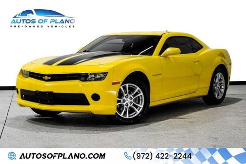 Yellow 2014 Chevrolet Camaro 2LS