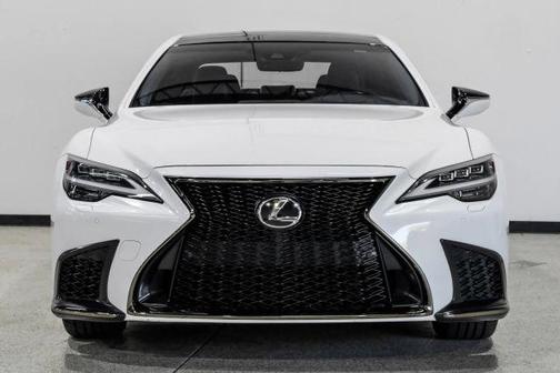 White 2021 Lexus LS 500 F Sport