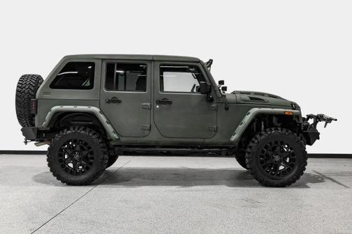 Green 2017 Jeep Wrangler Unlimited Sport