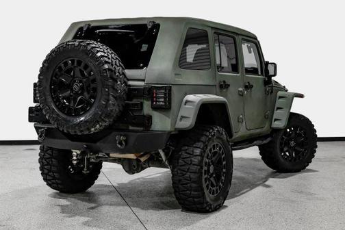 Green 2017 Jeep Wrangler Unlimited Sport
