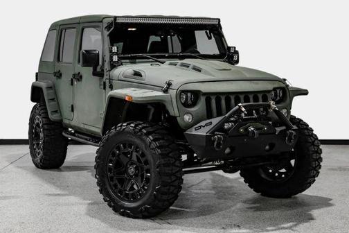 Green 2017 Jeep Wrangler Unlimited Sport