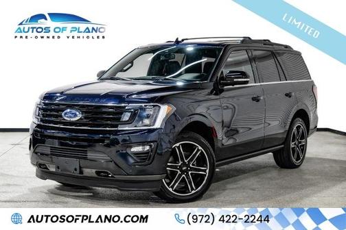 Blue 2021 Ford Expedition Limited