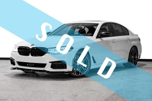 White 2019 BMW 540 i