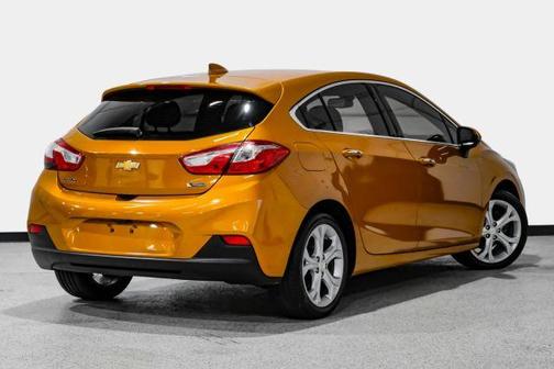 Orange 2017 Chevrolet Cruze Premier