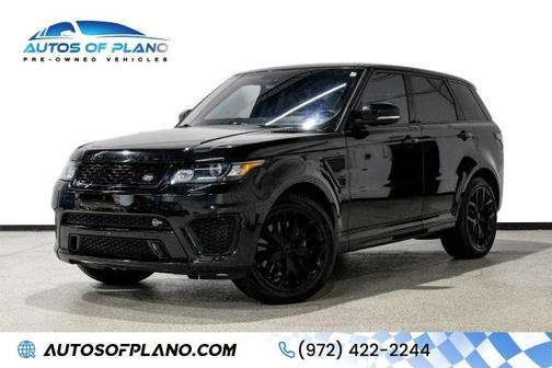 Santorini Black 2016 Land Rover Range Rover Sport Supercharged SVR