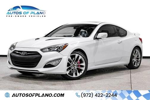 Casablanca White 2013 Hyundai Genesis Coupe 3.8 Track