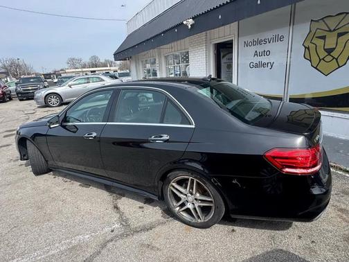 Black 2015 Mercedes-Benz E-Class 4MATIC