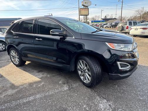 Shadow Black 2018 Ford Edge Titanium