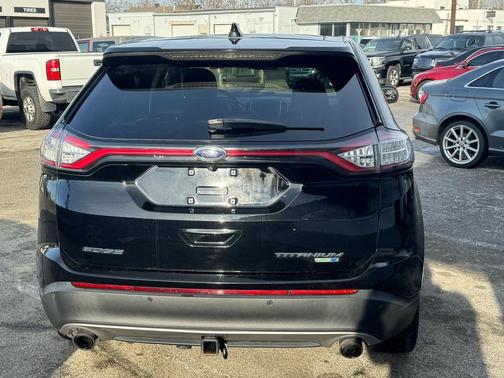 Shadow Black 2018 Ford Edge Titanium