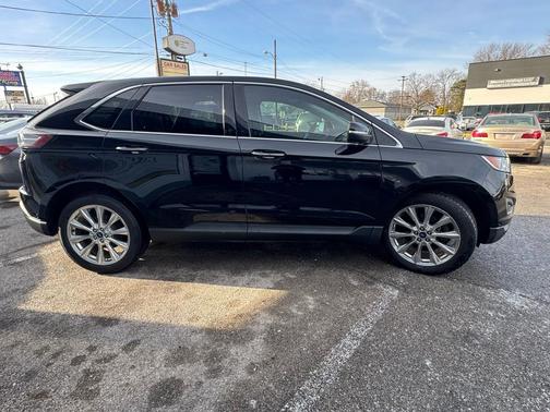 Shadow Black 2018 Ford Edge Titanium