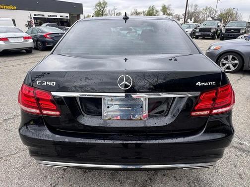 Black 2015 Mercedes-Benz E-Class 4MATIC