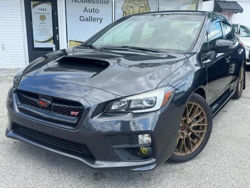 Dark Gray Metallic 2017 Subaru WRX STI Base