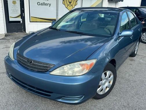 Blue 2003 Toyota Camry XLE