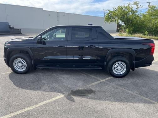 Black 2025 Chevrolet Silverado EV Work Truck