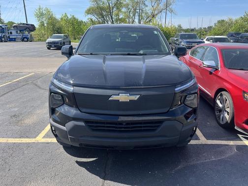 Black 2025 Chevrolet Silverado EV Work Truck