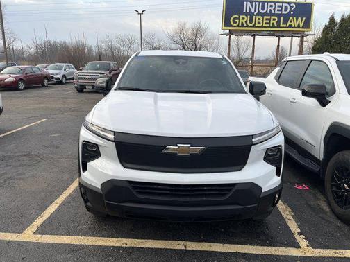 Summit White 2025 Chevrolet Silverado EV Work Truck