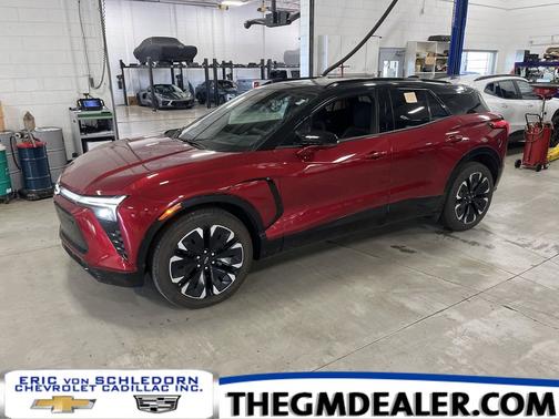 Radiant Red Tintcoat 2025 Chevrolet Blazer EV eAWD RS