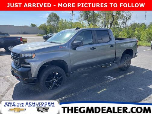 Satin Steel Metallic 2021 Chevrolet Silverado 1500 LT Trail Boss
