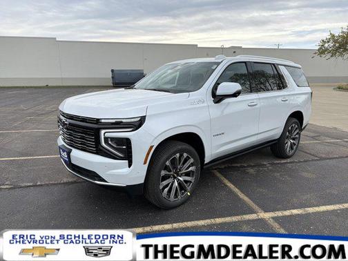 Polar White Tricoat 2026 Chevrolet Tahoe 4WD High Country