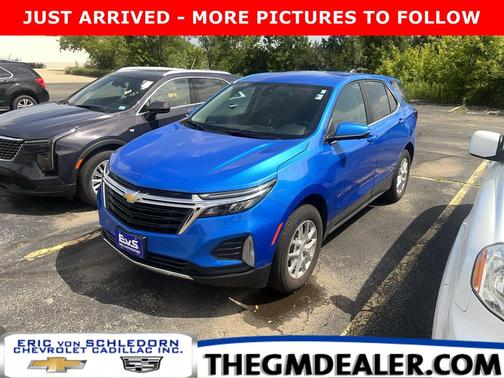 Riptide Blue Metallic 2024 Chevrolet Equinox 1LT