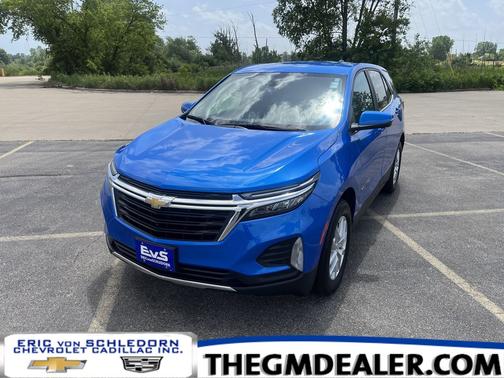Riptide Blue Metallic 2024 Chevrolet Equinox 1LT