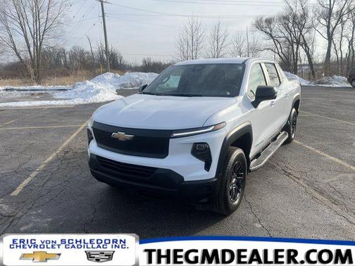 Summit White 2024 Chevrolet Silverado EV Work Truck