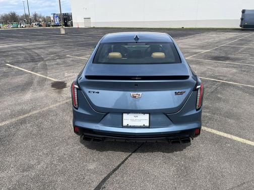 Midnight Steel Metallic 2024 Cadillac CT4-V V-Series Blackwing