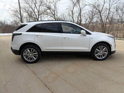 Crystal White Tricoat 2026 Cadillac XT5 Sport