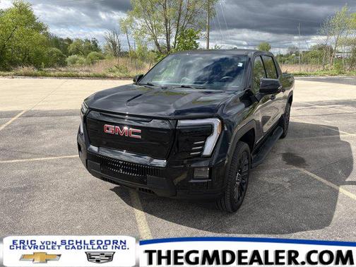 Onyx Black 2026 GMC Sierra EV Extended Range Elevation