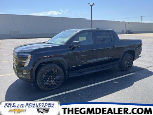 Onyx Black 2026 GMC Sierra EV Extended Range Elevation