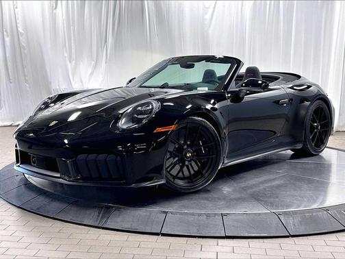 Black 2025 Porsche 911 Carrera 4 GTS