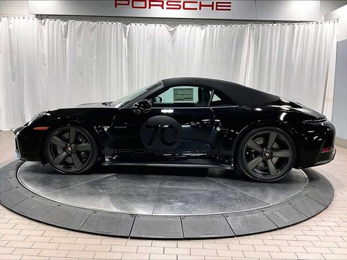 Black 2026 Porsche 911 Spirit 70 Cabriolet