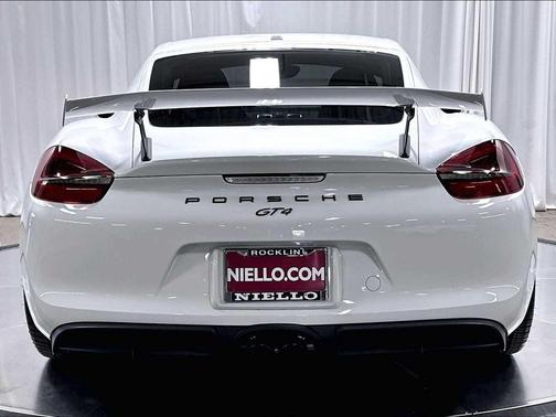 White 2016 Porsche Cayman GT4
