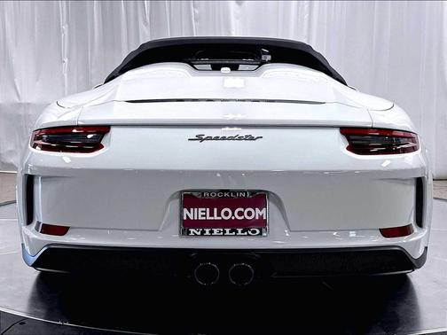 White 2019 Porsche 911 Speedster